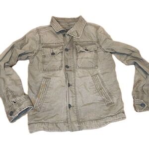 Vintage Y2K Abercrombie &‎ Fitch Jacket Sentinel Military Green Mens XLarge XL